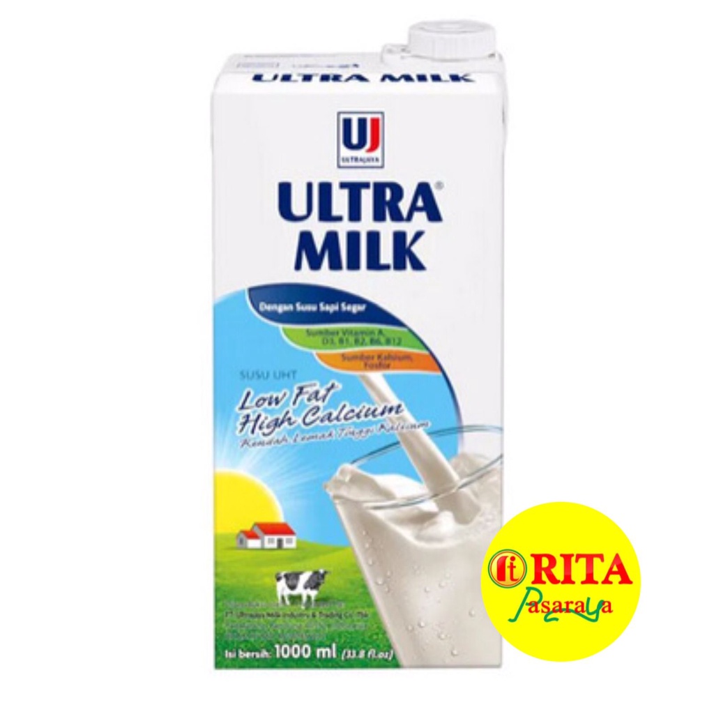 

Ultra Milk Susu UHT Low Fat 1 Liter