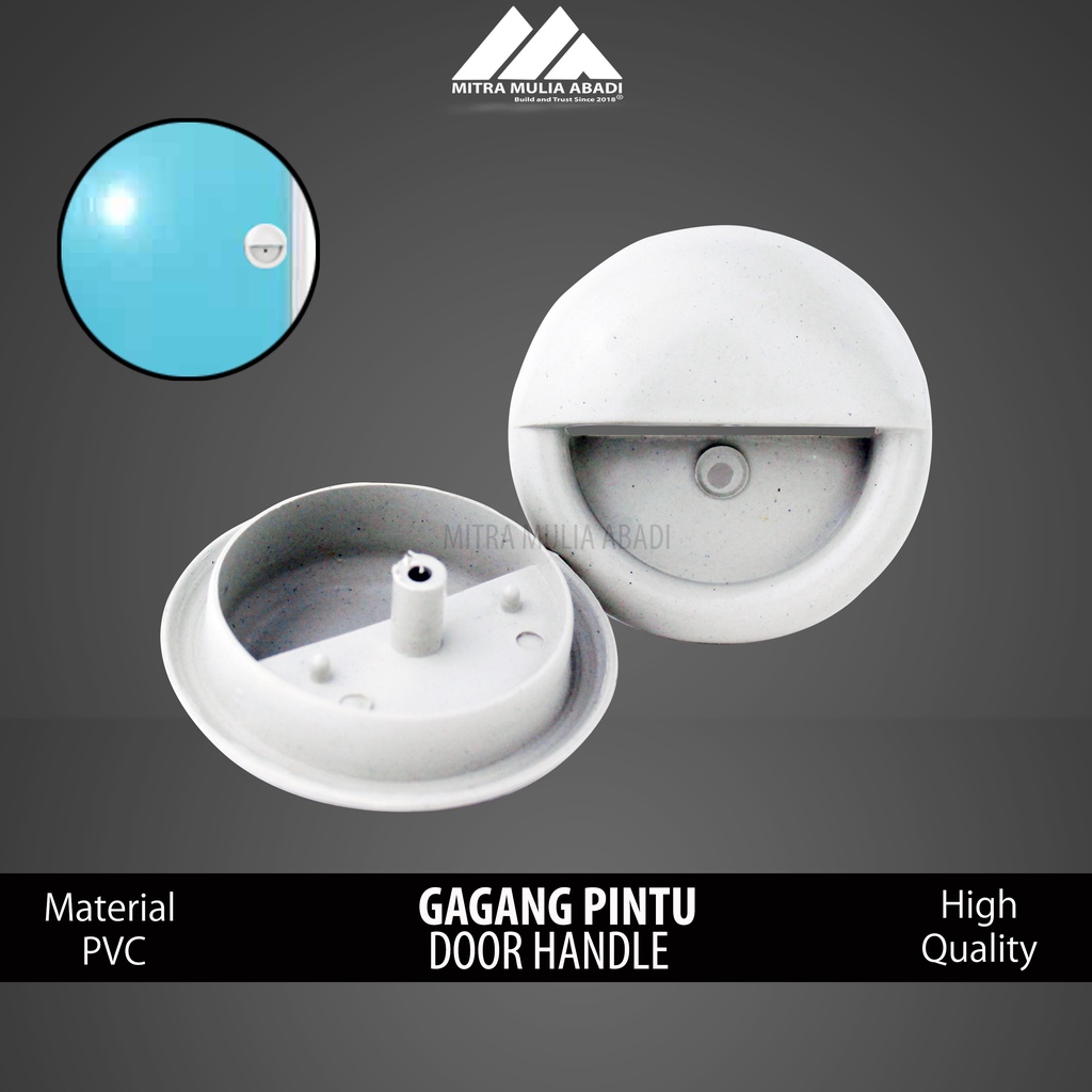 Gagang Tarikan Handle Pintu PVC Kamar Mandi