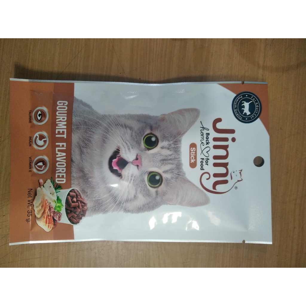 JERHIGH JINNY STIK BITES CAT TREATS 35Gr SNACK KUCING