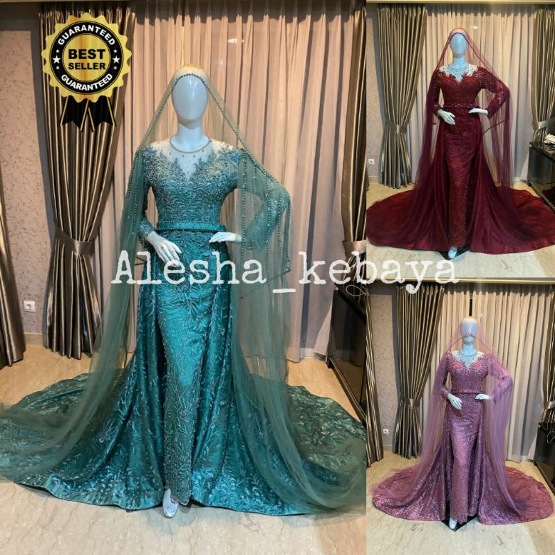 Gaun pengantin slim premium/wedding dress