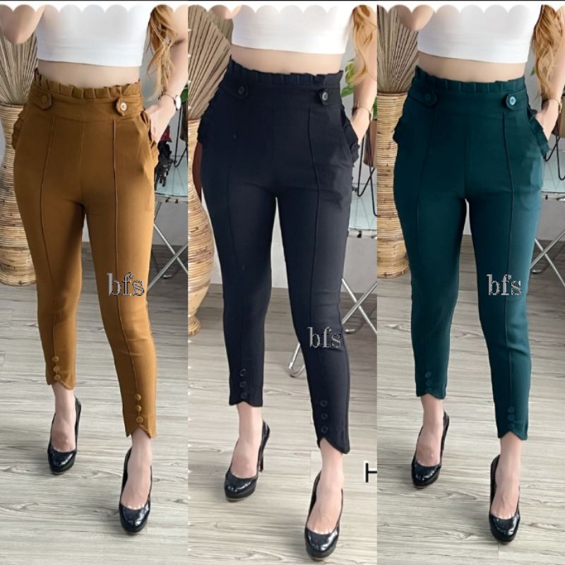 Celana Wanita Soft Jeans Strecth Import 9277