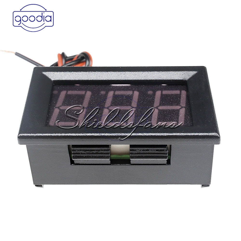 ღ[IN STOCK/COD]ღ 0.56&quot; 2/3 Wire DC4.5/4.7/5V-30V Voltmeter LED Display Volt Voltage Meter Panel