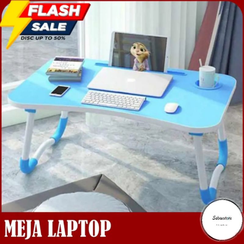 Meja Laptop Anak jumbo / Meja Belajar Anak besar / Meja Lipat Portable Anak / Meja Belajar Portable 
