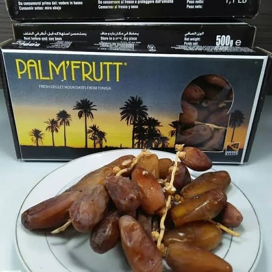 

Kurma Palm fruit / Palmfrutt Tunisia Tangkai 500 gram