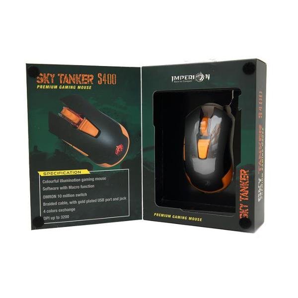 Imperion Sky Tanker S400 - Macro Gaming Mouse