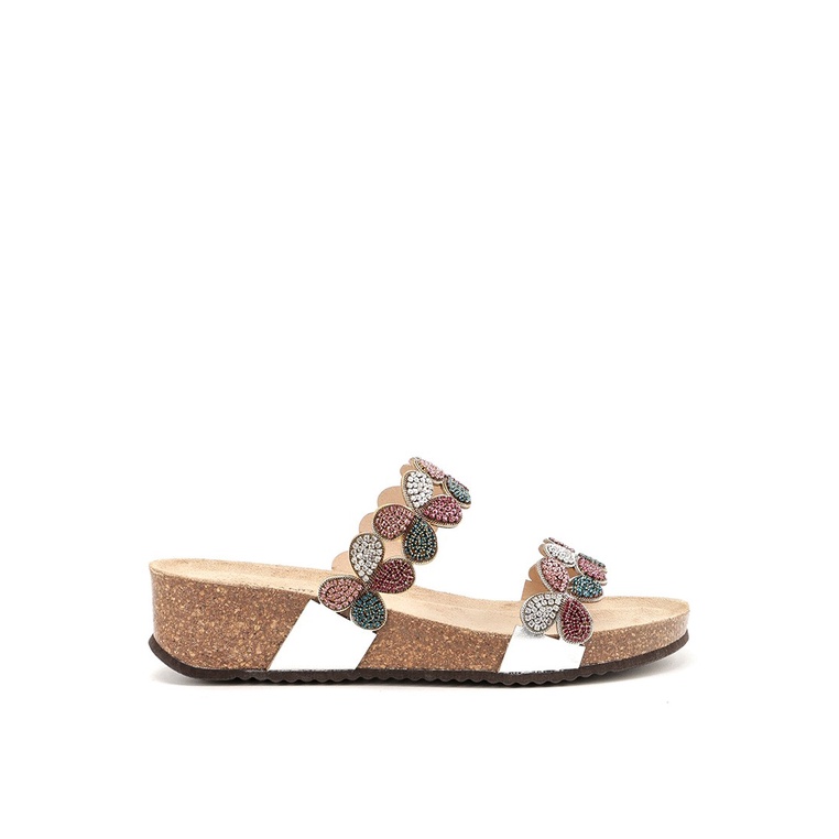 SANDAL SLIDE KULIT GRUNLAND WANITA ORIGINAL FLAT CASUAL BRANDED GRW11