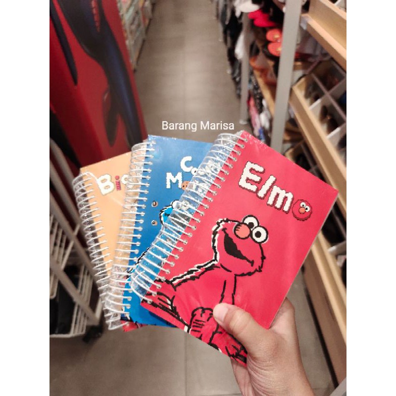 

MINISO X SESAME STREET - 160 Pages Wirebound Book
