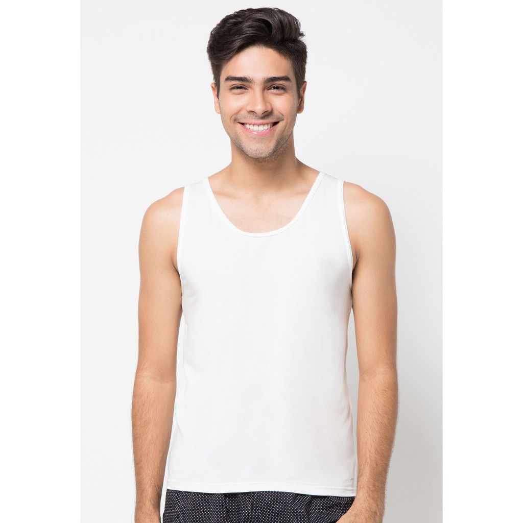 Jockey Tank Top Undershirt M-Tuhheb516O018 White
