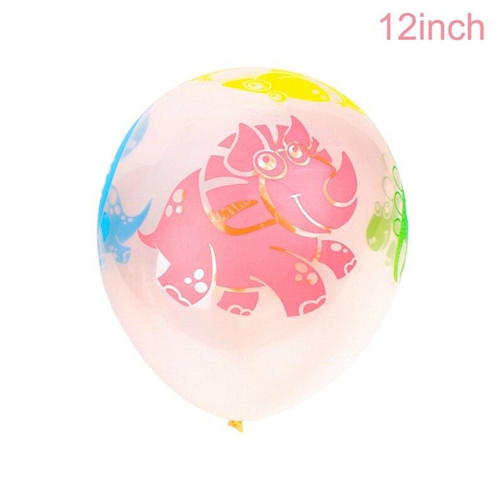 [Elegan] Balon Dinosaurus Liar 12inch 10pcs Jurassic Natal Nikmat Baby Shower Hadiah Dekorasi Ulang Tahun