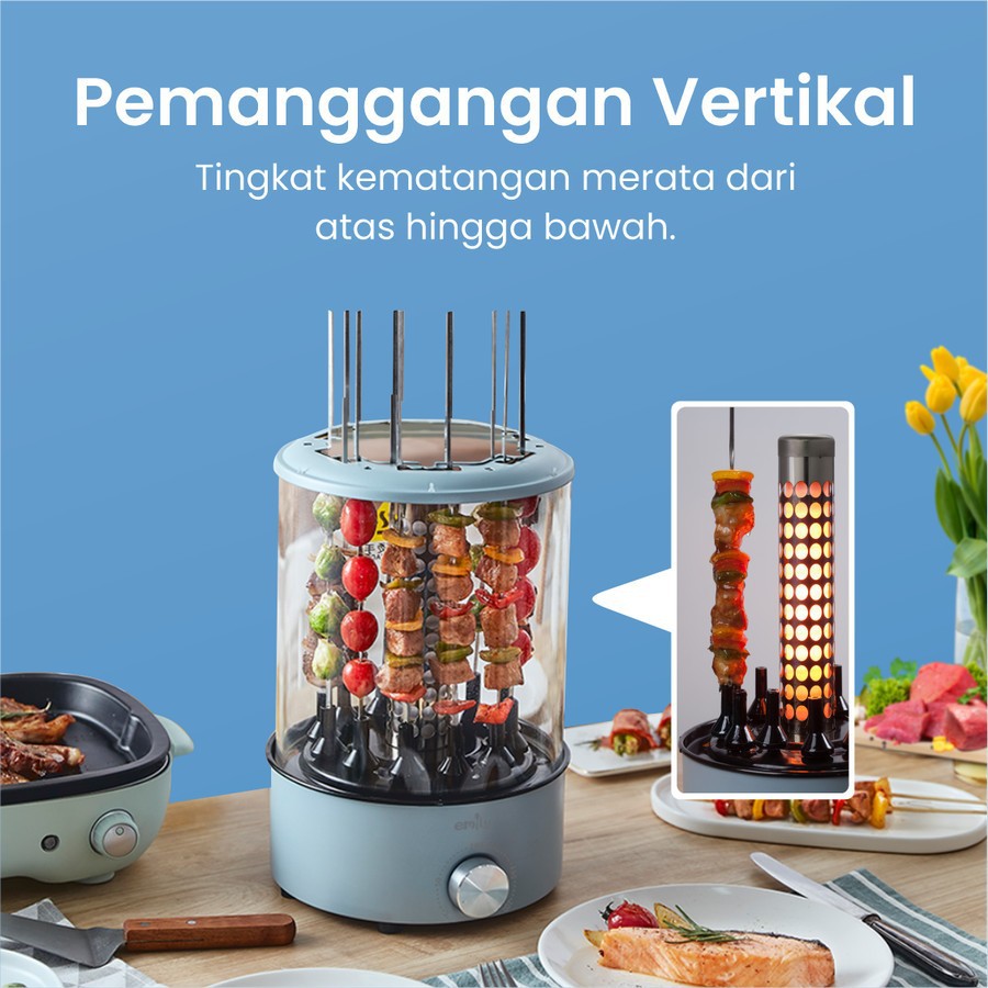 BUY 1 GET 1 EMILY SMOKELESS SATAY MAKER EHP 11403