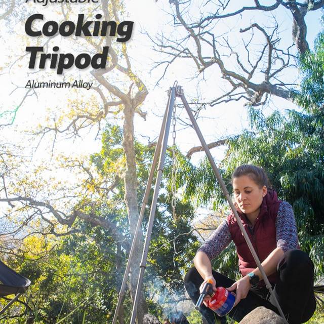 ADJUSTABLE COOKING TRIPOD NATUREHIKE NH19CJ004