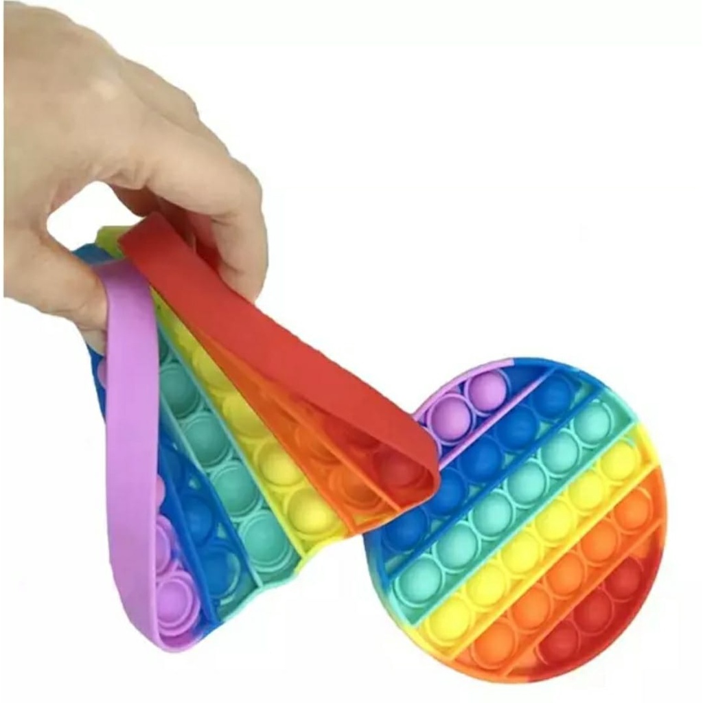 Pop It Fidget Toy Rainbow Mainan Anak Pop it Fidget Toy Murah-1