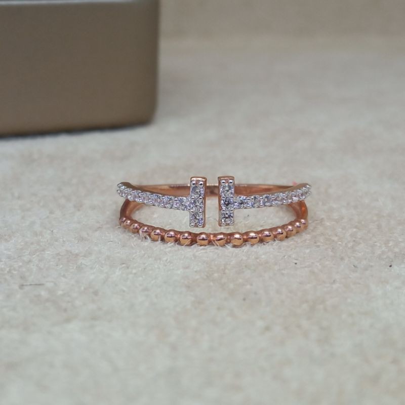 Cincin Tiffany Emas 750