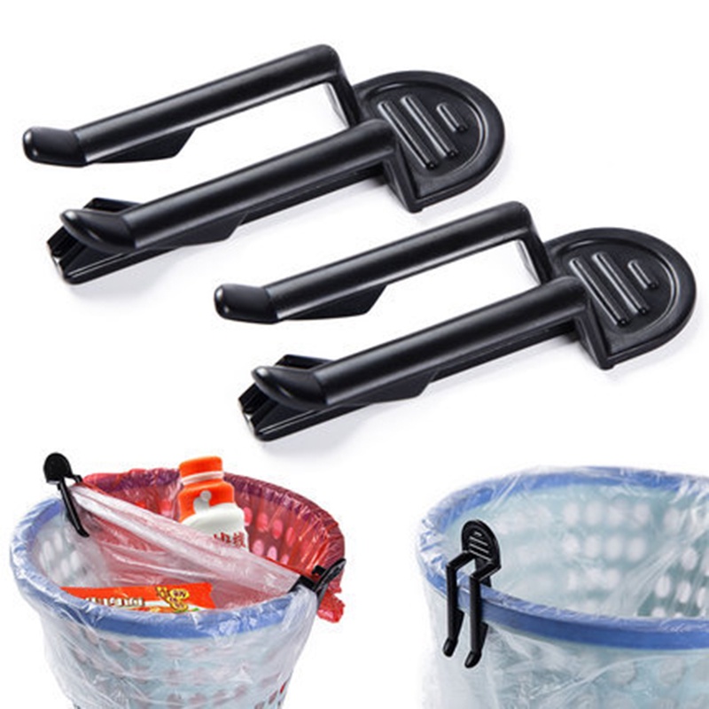 2Pcs / set Klip Holder Kantong Sampah Anti slip