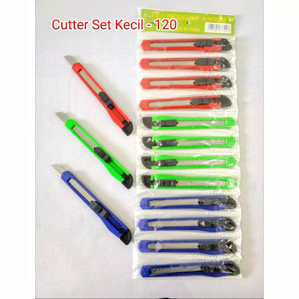 

Pisau Cutter Kecil 120 / Pisau Kecil / Cutter Termurah / Pemotong