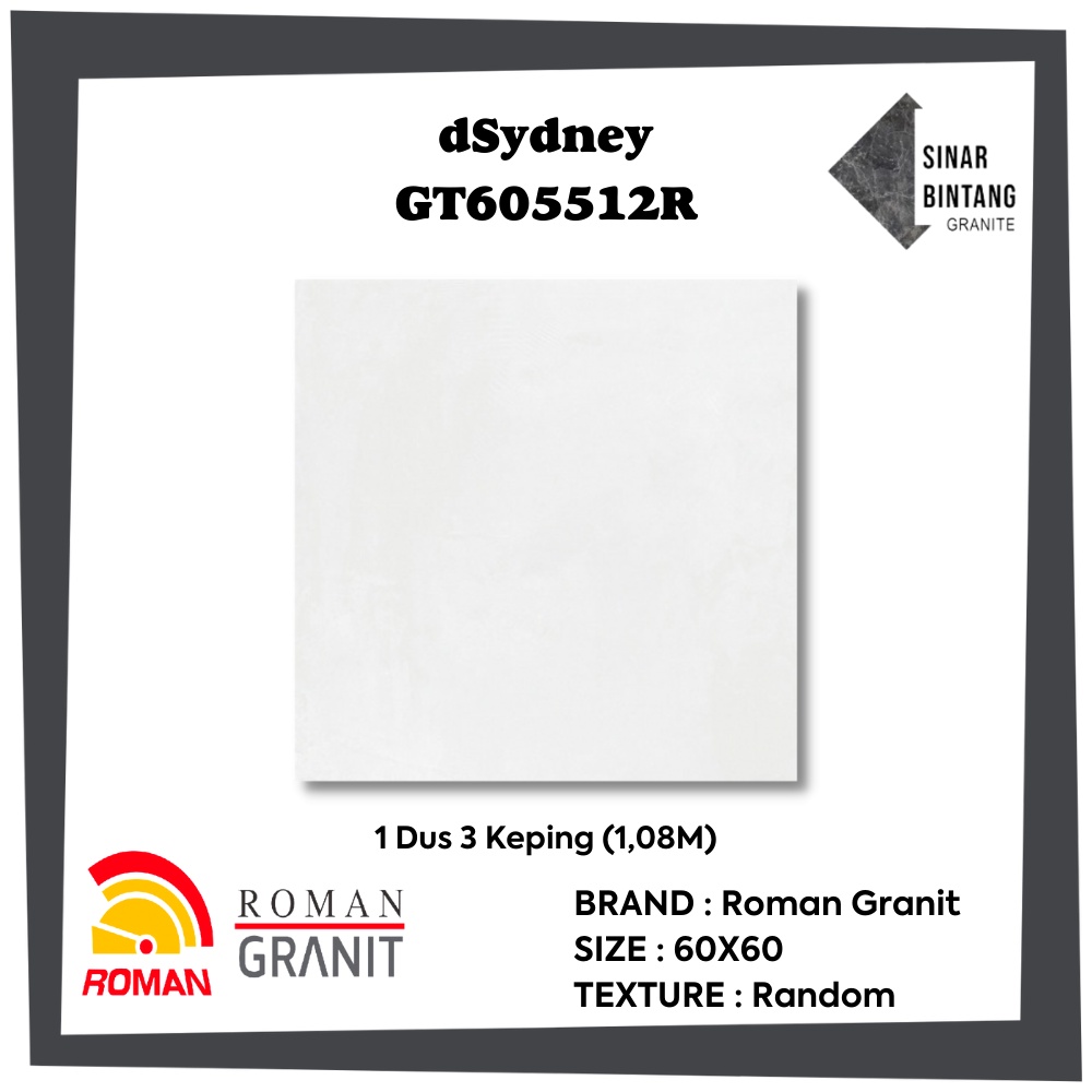 Granit 60 X 60 | Granit Lantai dSydney Series ROMAN GRANIT