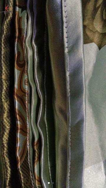 Bayar Ditempat/ Gorden Bercak Emas Syantik  Hordeng Gordyn Korden