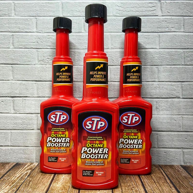 Stp octane booster / stp octane power booster / Penambah oktan bensin mobil dan motor