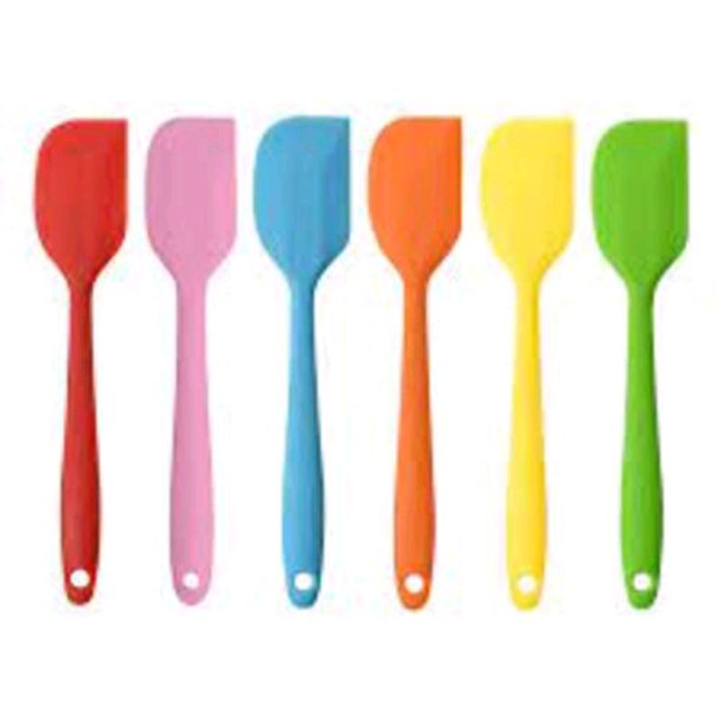 Spatula silikon tahan panas food grade spatula silocone masak