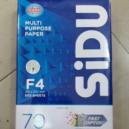 

Kertas HVS SIDU F4 70 gr
