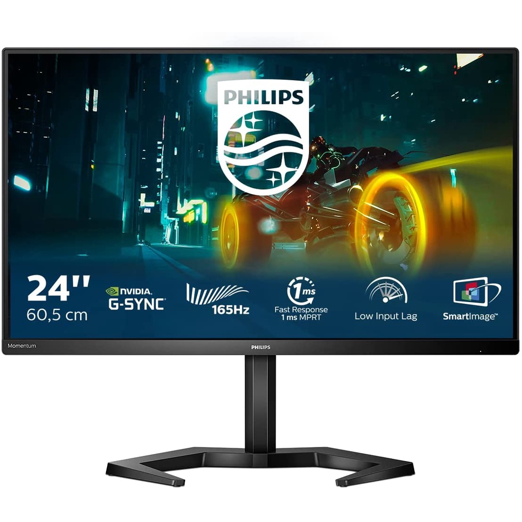 Monitor LED Gaming Philips 24M1N3200ZA 24&quot; AMD FreeSync, 165Hz FHD IPS TOP GAN