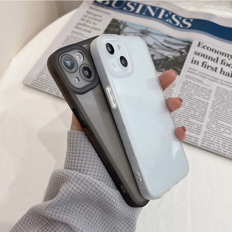 Soft Case Silikon Transparan Ultra Tipis Cover iPhone 12pro 14pro Max X XR Xs Max 11 12 13pro Max