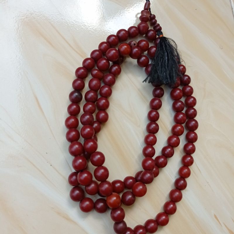 tasbih 99 biji buah gebang