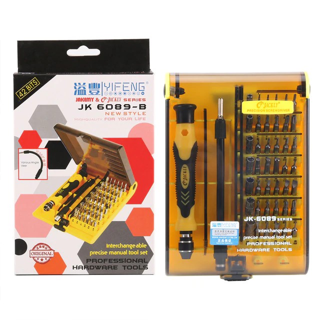 Obeng Set 45 In 1 JAKEMY JM6089B High Quality