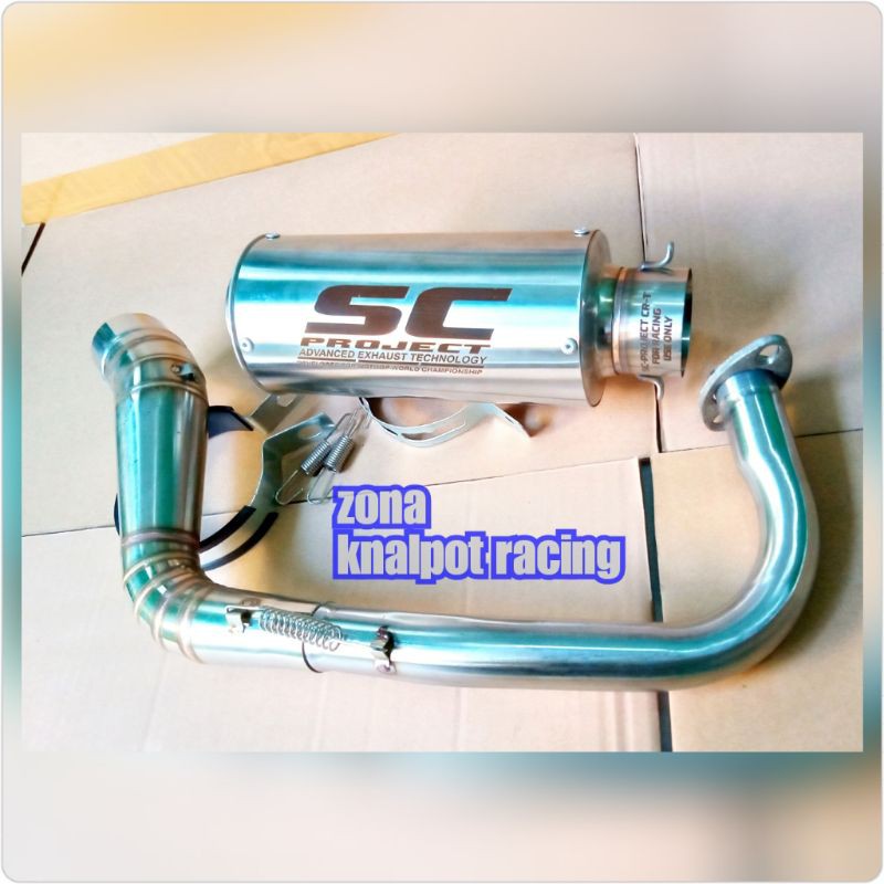 Knalpot sc project nmax-aerox-lexi-pcx knalpot racing matic sc project