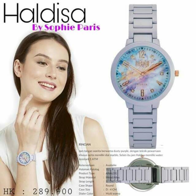 promo jam tangan haldisa sophie paris