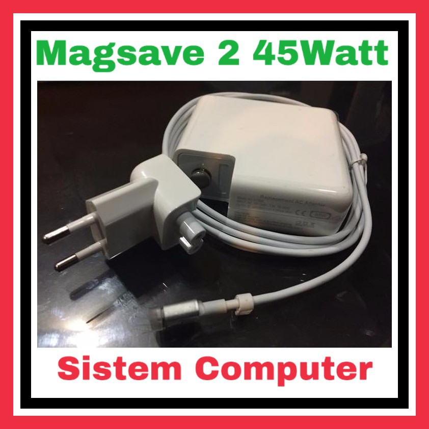 Charger Adaptor Original APPLE Magsafe 2 (45W)