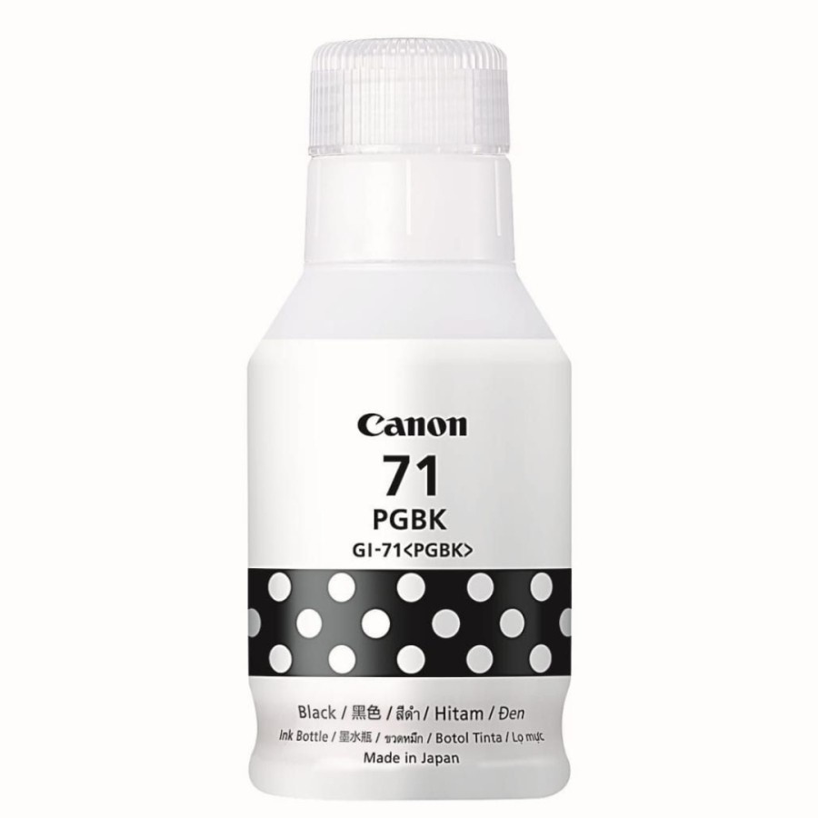 Box GI-71 BLACK 135ml Tinta Botol Canon Pixma Original GI71 HITAM 100% ORIGINAL / G1020/G2020/G3020/G3060/G1737/G2770/G3770/G4770/G1730/G2730/G3730