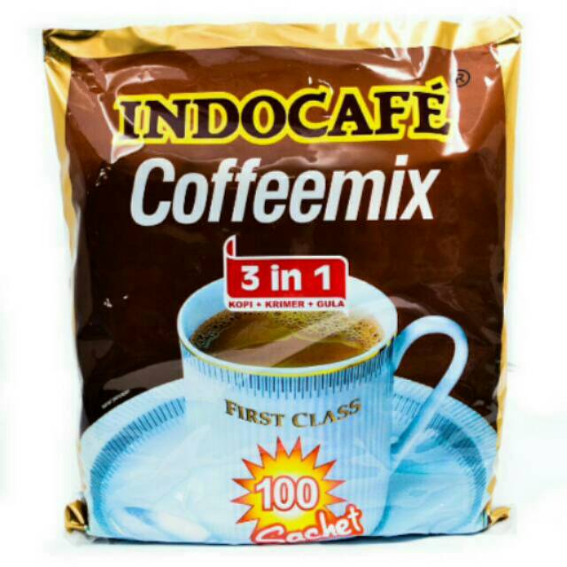 

Indocafe Coffemix 3 in 1 [ 100 sachet @20 gr ]