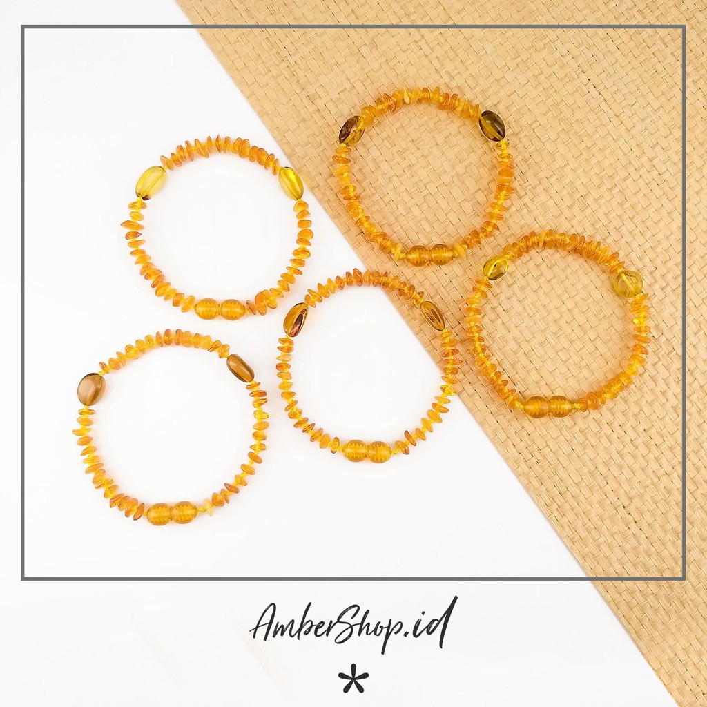 Gelang amber dewasa ASD31 - Amber Shop