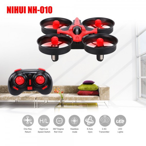 Mainan Remote Control NIHUI NH-010 Mini RC Quadcopter