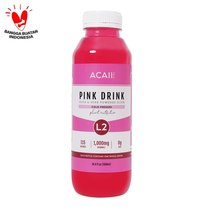 

(BISA COD) Acaii Tea Pink Drink 500ml