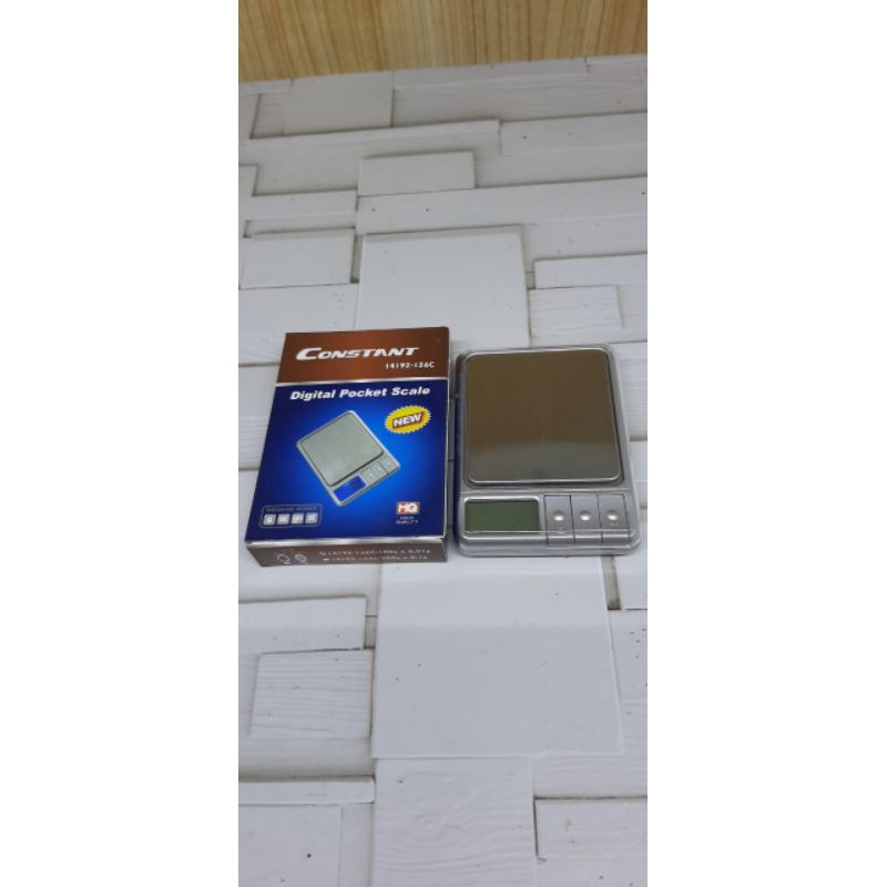 CONSTANT POCKET SCALE TIMBANGAN EMAS MAS 126C ORIGINAL ASLI