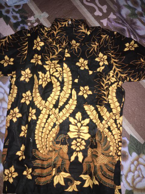 Bswart Batik Hrb026 Kenongo Hem Pendek Padi Pekalongan M L Xl Batik Pria Murah Modern Grosir