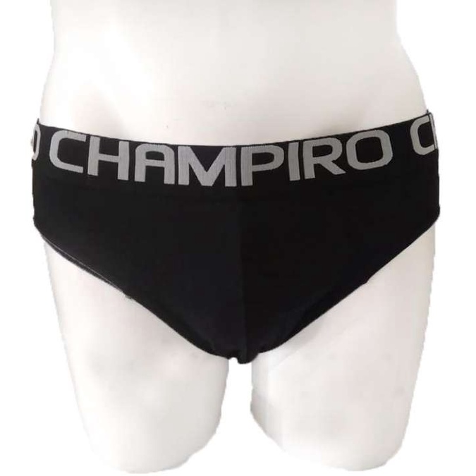 Celana dalam Champiro BlackBold / Isi 3 pcs / Size M, L, XL / Sempak / kolor / Pakaian Dalam Boxer Pria Premium/ Murah berkualitas//Lembut dan tidak kasar/bisa cod/best seller