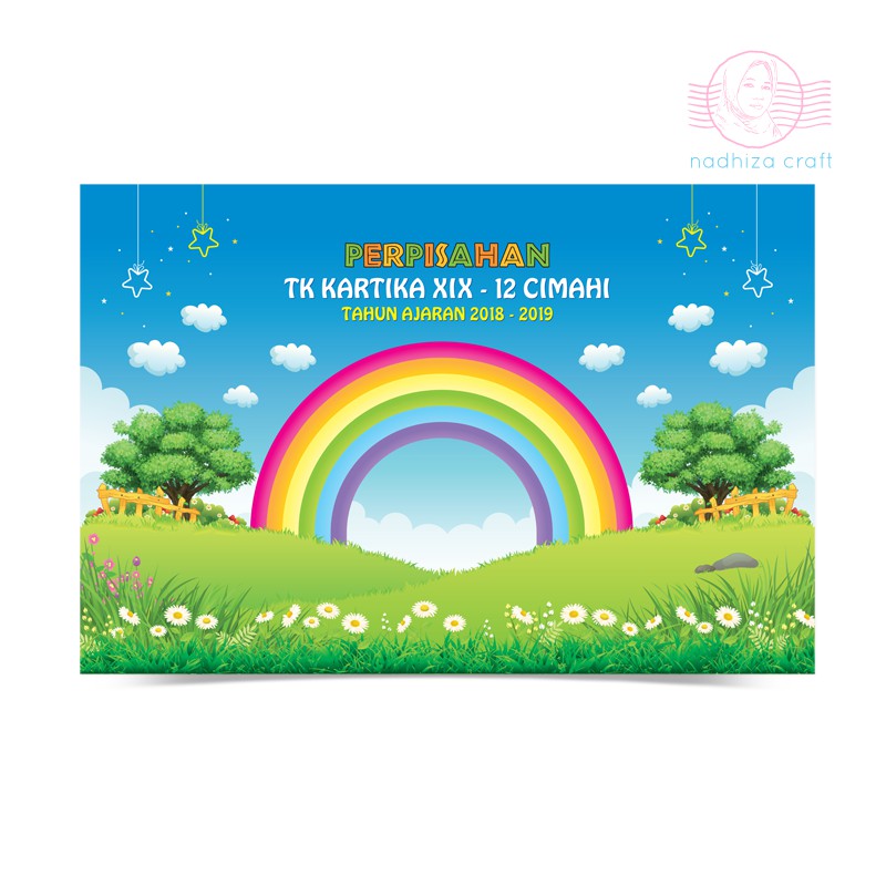 Backdrop Banner Ultah 300cm X 200cm Shopee Indonesia