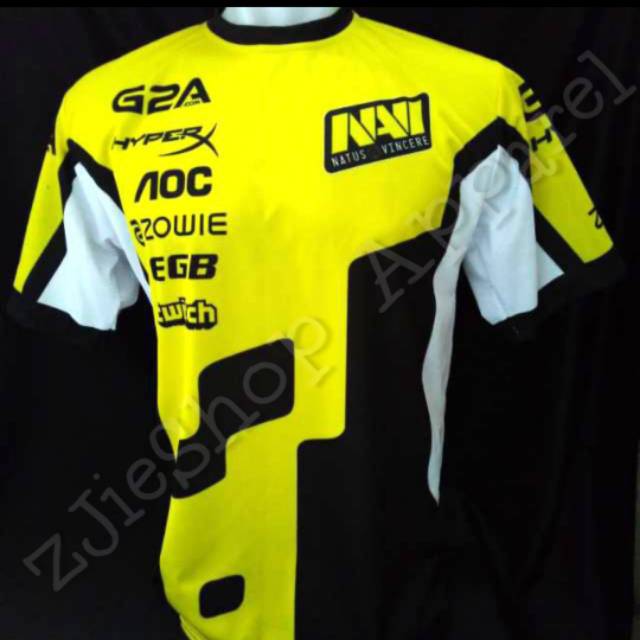 Jersey Gaming Team Dota 2 Team Navi Offial Patch+STICKER