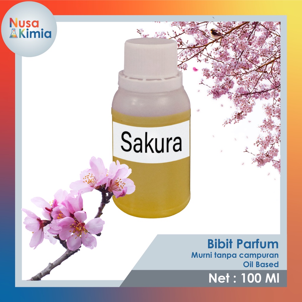 Bibit Parfum SAKURA - Biang Parfum Sakura - Sakura Fragrance Oil