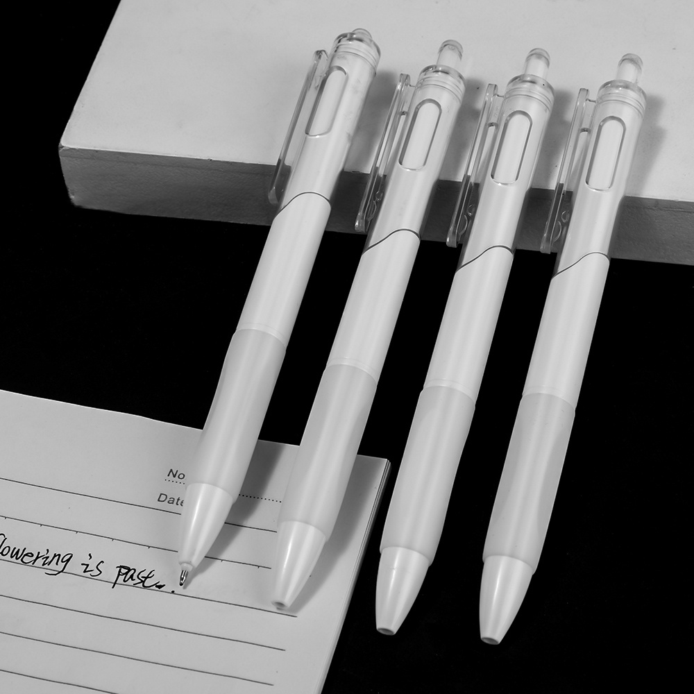 1pc Pulpen Tinta Gel Isi Ulang 0.5mm Bahan Plastik ABS Warna Hitam Untuk Kantor