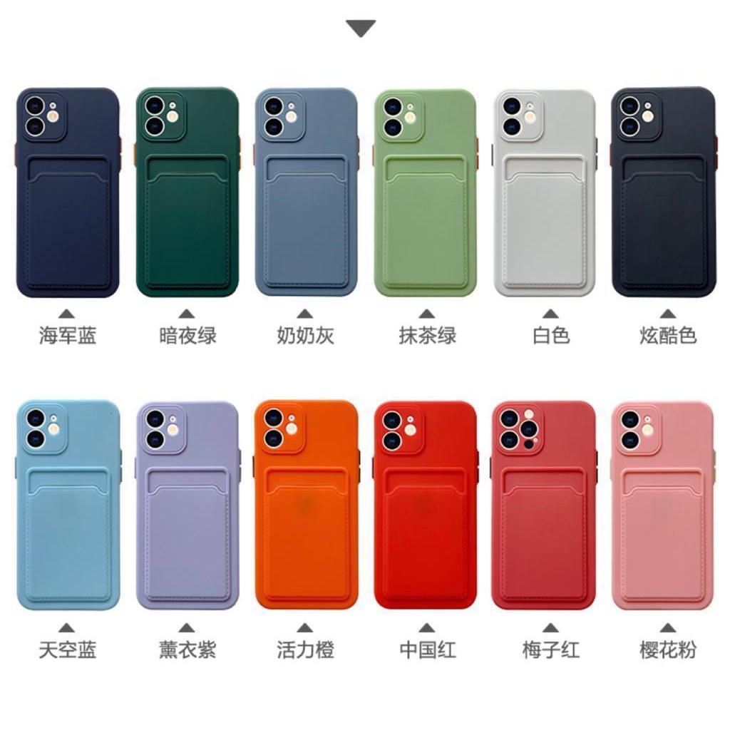 CASING + SLOT CARD  IPHONE  6+  7+  X XS MAX 11 11 PRO  11 PRO MAX  12 mini 12Pro  12 ProMax  SAM A0