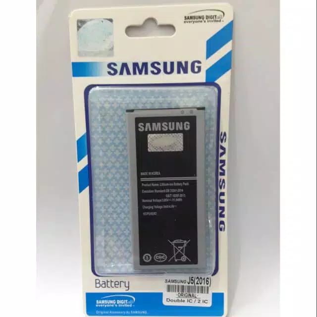 Batrai Samsung J5 2016 (GT-J510) Baterai Handphone Batre Android Battery Batere ORI 99%