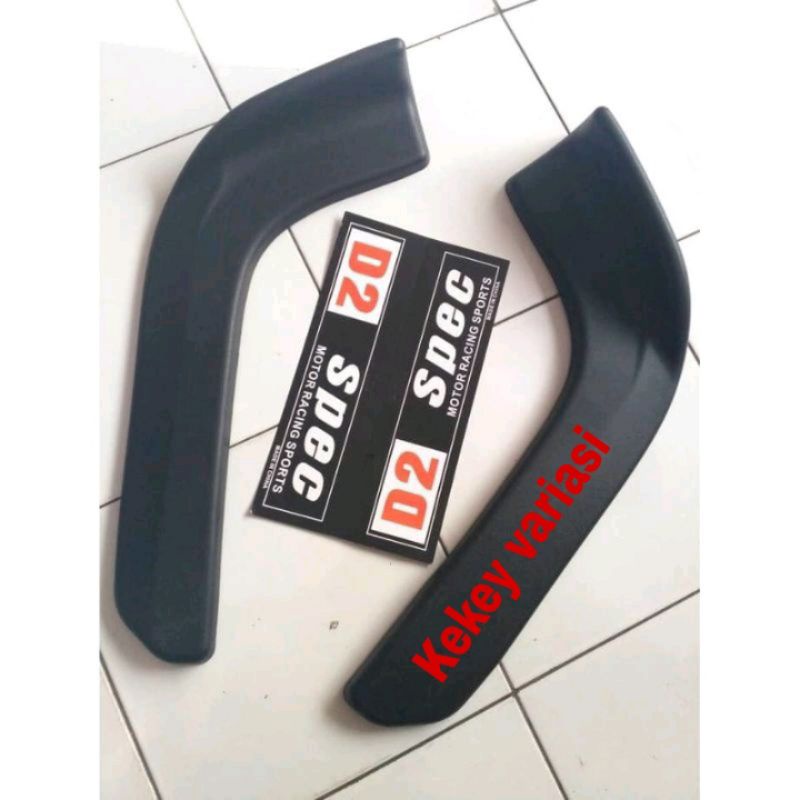 Winglet Bumper Lipes Diffuser Depan Mobil All new Ertiga