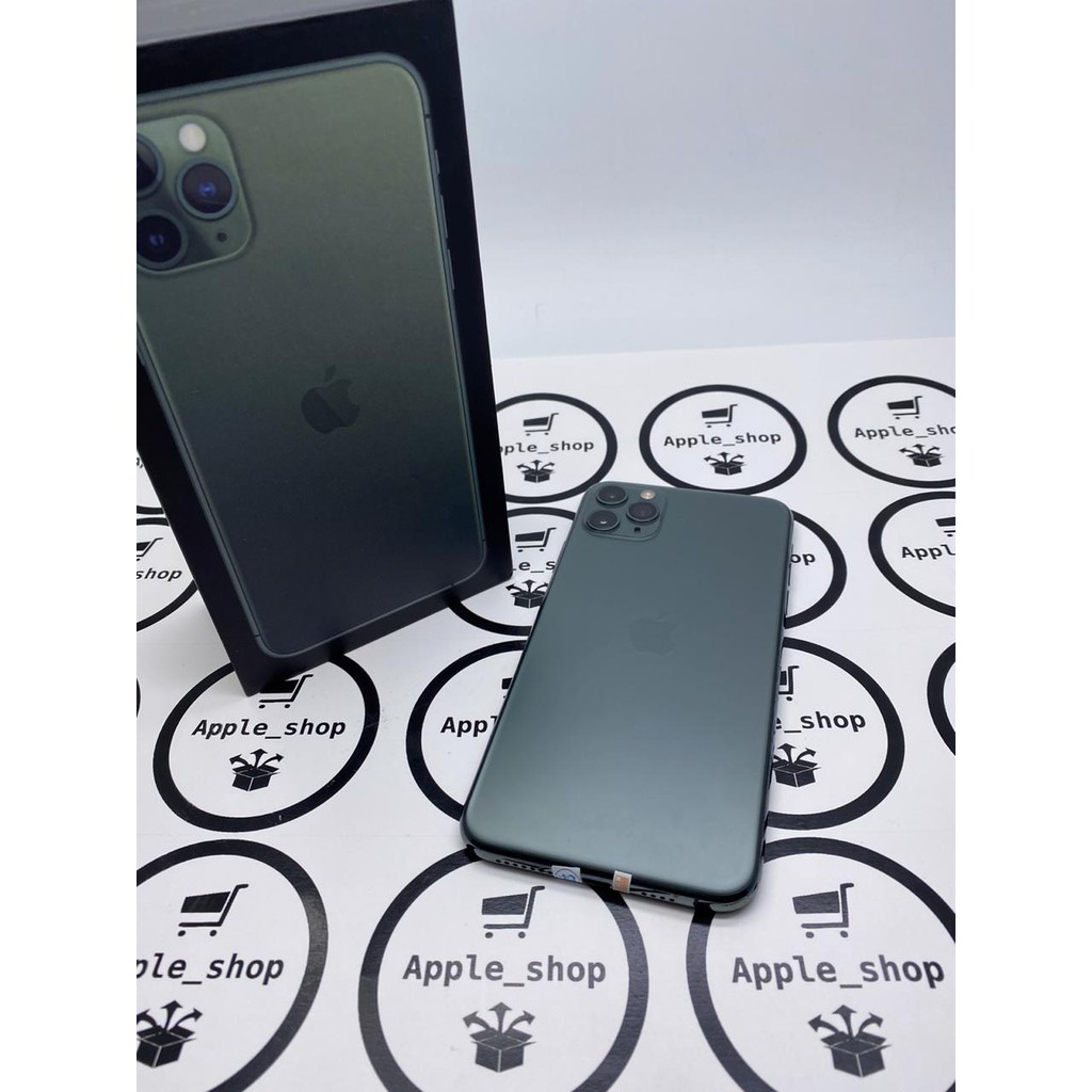 Iphone 11 pro max 256gb midnight green Lcd Original Mulus Original Bukan Refurbish / Rekondisi