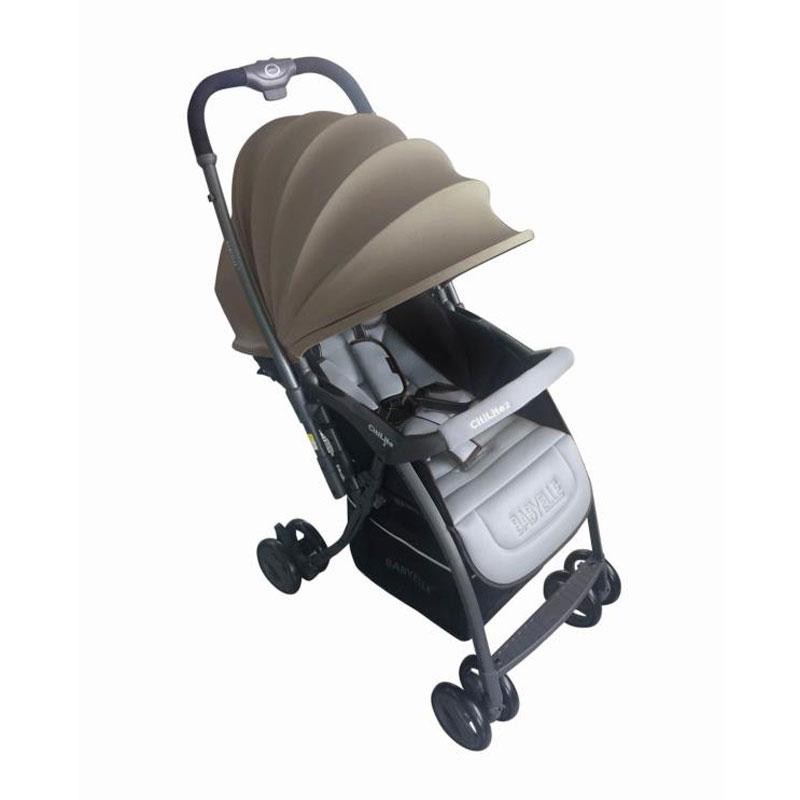 stroller babyelle citilite 2 brown limited edition