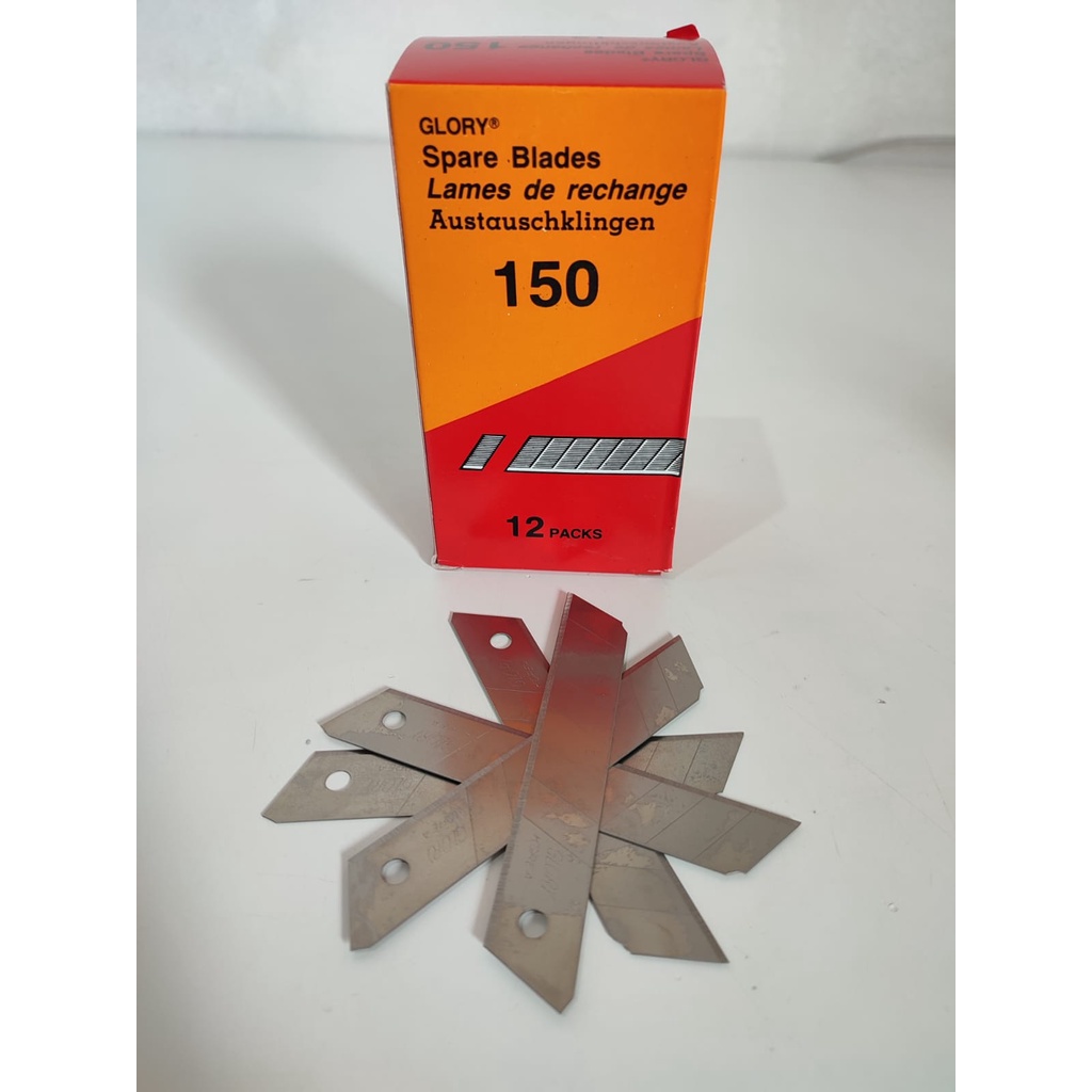 

ISI CUTTER BESAR / REFILL / GLORY SPARE BLADES 150