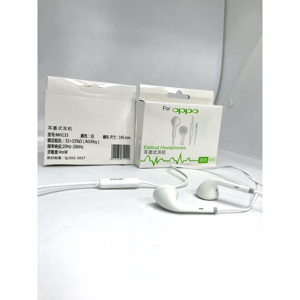 HEADSET OPPO MH133 ORI READY BANYAK TYPE LAIN DIVARIAN